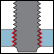 Taps for Short Through Hole