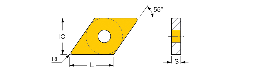 DNMG 332-NF IC830