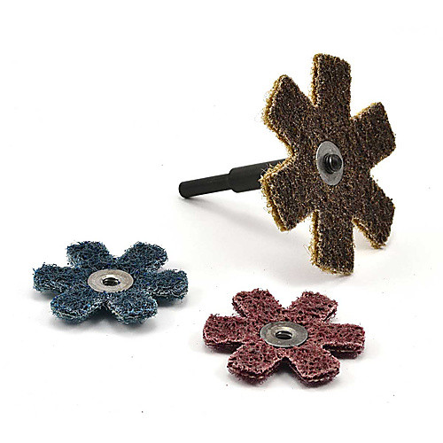 2″ - Medium Grit - Cleaning & Polishing Abrasive Star