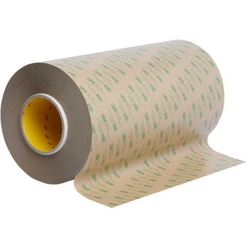 3M Adhesive Transfer Tape 467MP Clear 13″ × 60 yd 2 mil