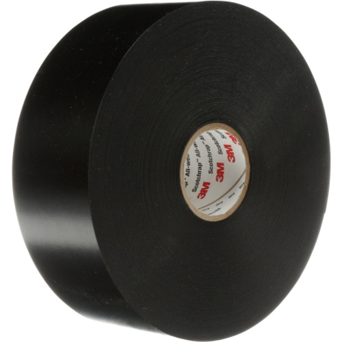 3M Scotchrap Vinyl Corrosion Protection Tape 51 2″ × 100 ft Unprinted Black